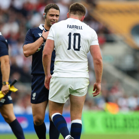 Nouveau rebondissement dans la saga d’Owen Farrell alors que les espoirs du demi d’ouverture pour la Coupe du Monde de Rugby sont en suspens.