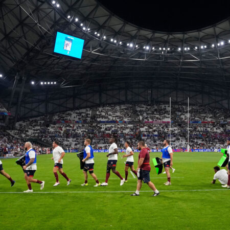 La France prend des mesures pour éviter le fiasco de Marseille lors de la Coupe du Monde de Rugby, ce qui rend les Anglais toujours fâchés avec nous.