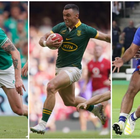 Les Springboks sont largement présents dans notre équipe de la semaine des matchs de préparation à la Coupe du Monde de Rugby.