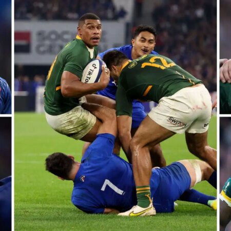 France contre Springboks : Les champions mettent fin aux espoirs de la nation hôte lors d’un classique décisif.