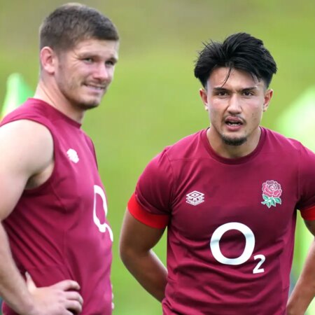 L’Angleterre opte pour Owen Farrell en tant que demi d’ouverture et Marcus Smith en tant qu’arrière pour le match contre les Fidji – selon un rapport.