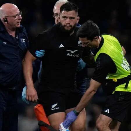 La vedette des All Blacks reçoit un coup de pouce pour sa condition physique avant le quart de finale de la Coupe du Monde de Rugby contre l’Irlande.