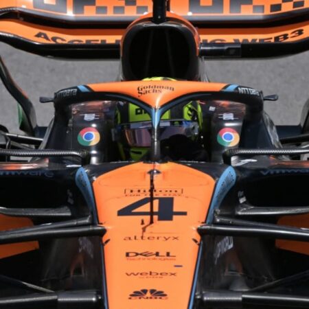 Lando Norris de McLaren en pole position pour la course sprint du Grand Prix du Brésil.