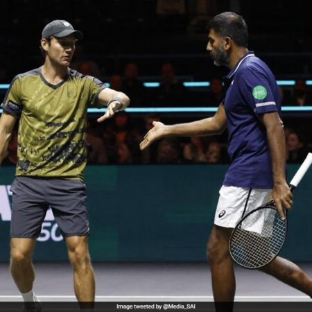 Le duo Rohan Bopanna-Matthew Ebden se qualifie brillamment pour la finale du Masters de Paris